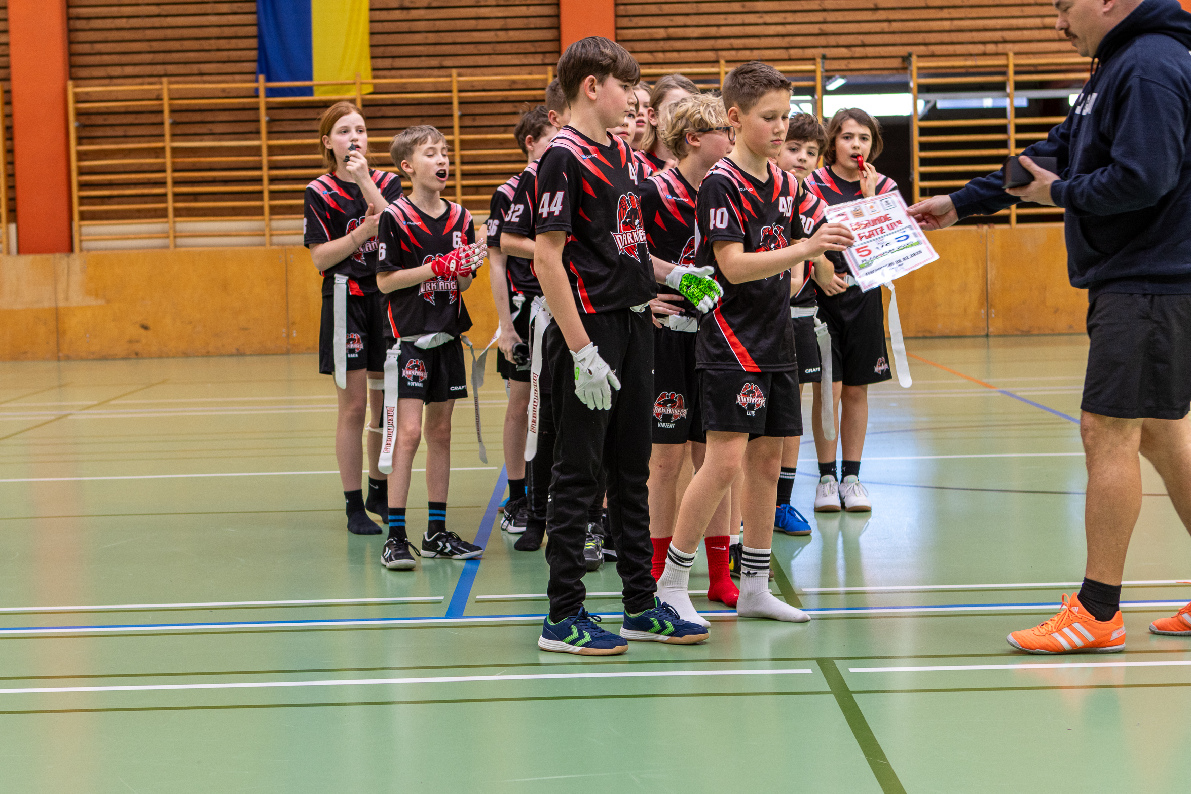 U13 gewinnt Hallenbowl ebenfalls souverän